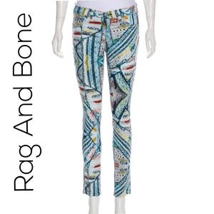 Rag & Bone Abstract Skinny Jean